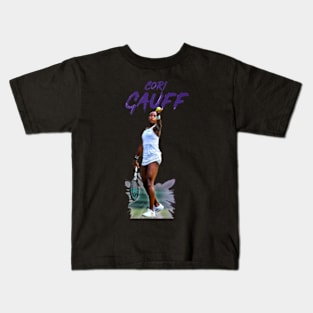 Cori gauff Kids T-Shirt